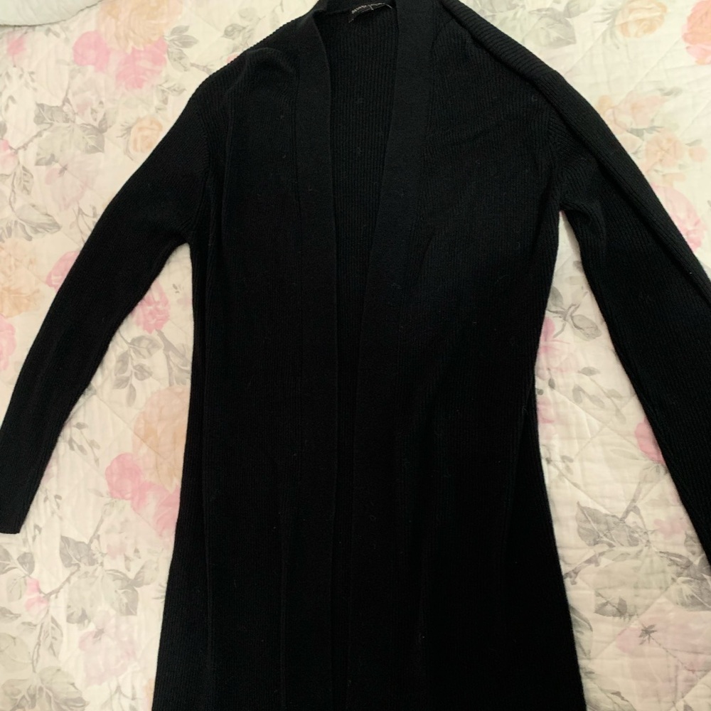 Banana Republic Long black open cardigan size xs, perfect condition